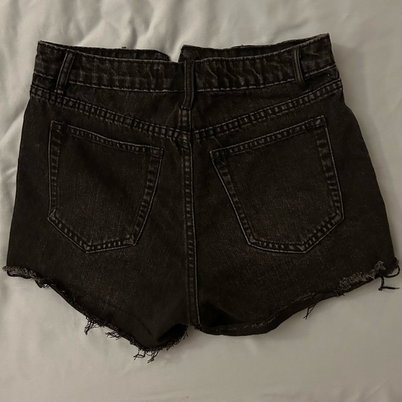 Alexander Wang Bite Denim Shorts - Picture 3 of 4